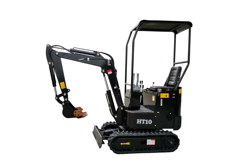 小型挖掘機作用大，工地這些活都被他承包了！